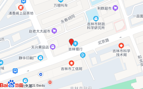 吉林市吉林银行各网点分布？吉林市四川路是哪个区