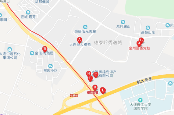 领秀逸城哪年建成？大连金州区金纺属于哪个街道办事处