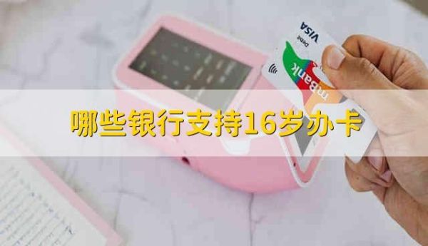 哪个银行16岁可以办卡？哪个银行16岁就能自己办银行卡