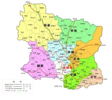 庆阳的行政区划？中国庆州市是哪个省