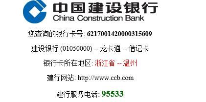 卡号6217开头的是什么银行的？哪个银行卡号开头是6217