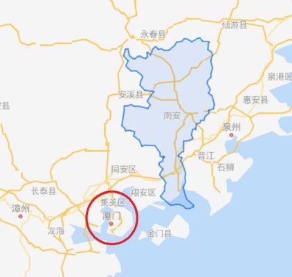 厦门地理位置？厦门在中国的哪个方向