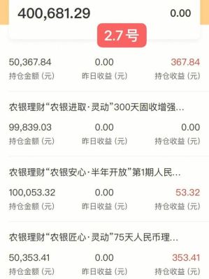 农行时时付和余额宝哪个收益高？农行哪个理财收益高