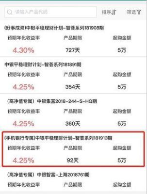 中银理财惠享天天进阶版怎么样？中行理财短期哪个好
