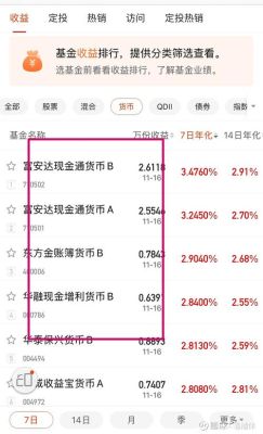 零钱通和余额宝哪个收益更好？基金收益率和余额宝哪个好