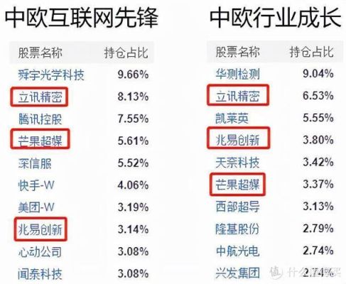 通讯类基金排名？中欧互联网混合a属于哪个板块