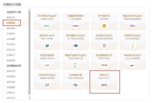 关爱通兑换什么最划算？京东e卡和携程卡哪个好