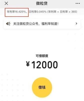 微粒贷有利息吗？（银行贷款和微粒贷利率哪个底）
