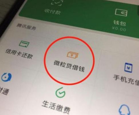 微信微粒贷怎么查看借款记录？（微信哪个软件能查借款）