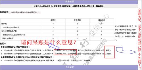 怎么查呆账？（如何看呆账是哪个银行的）