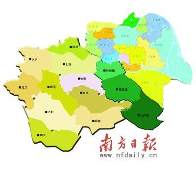广州行政区划图历史变化？（番禺哪个农业银行可以取西联汇款）