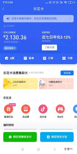 分期乐和乐花卡哪个好？（分期乐用哪个好）