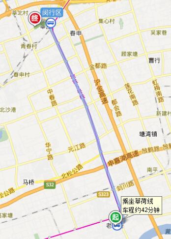 求上海火车南站到闵行区兰坪路202号怎么走？（上海市兰坪路是哪个区）