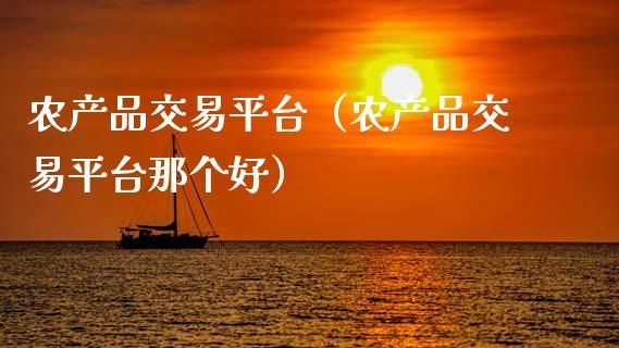 有关农产品期货信息的网站哪个好？（期货平台哪个网站最好）