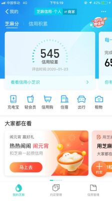 蚂蚁信用分800什么水平？（蚂蚁分贷款平台哪个好）